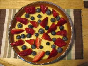 Basic Cheesecake with fruit toppings